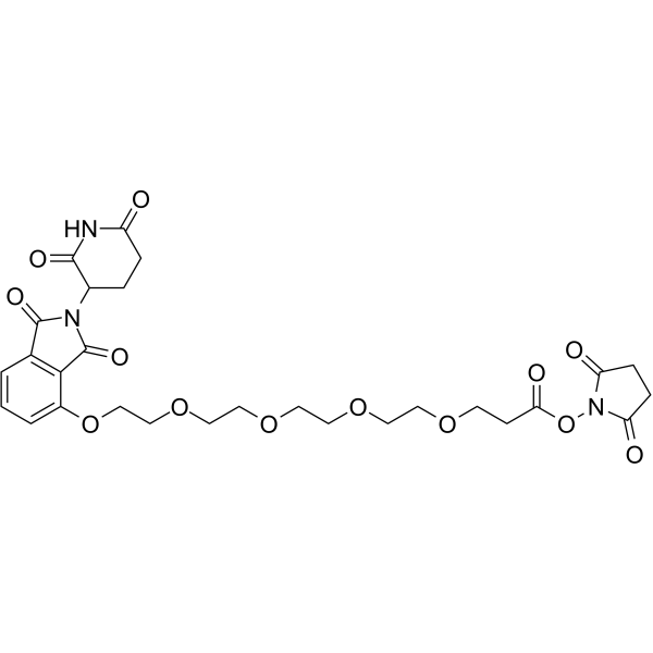 Thalidomide-O-PEG4-NHS ester 2411681-88-2